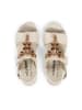 VITAFORM olivenblattgegerbtes Softnappaleder Sandalen in beige