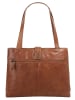 SPIKES & SPARROW Shopper echt Leder in cognac