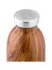 24Bottles Clima Trinkflasche 500 ml in sequoia wood