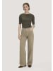 Hessnatur Softrib T-Shirt in vintage oliv