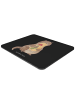 Mr. & Mrs. Panda Mousepad Otter Blumenstrauß ohne Spruch in Schwarz