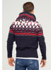 behype Kapuzenpullover BHCHRIS in Navy