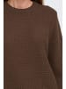 Oxmo Strickpullover OXBMMNELLY JUMPER in braun