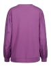 Gina Laura Sweatshirt in maulbeere