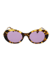 Max Mara Frauen Sonnenbrille Oval Mehrfarbig