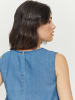 MAZINE Tanktop Iba in dark blue wash