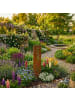 relaxdays Gartendeko "Lieblingsplatz" in Braun - (B)20 x (H)71 x (T)15 cm