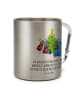 Mr. & Mrs. Panda Tasse Weihnachten Smörle mit Spruch in Silber