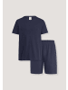 Hessnatur Pyjama in dunkelblau