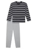 Schiesser Pyjama Nightwear in Schwarz