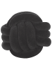 Beliani Dekokissen MALNI in Schwarz - (W) 30 x (H) 30 x (L) 30 cm