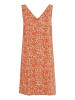 ICHI Kleid IHAYA Regular fit in Coral Rose Leo Aop