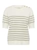 Cream Strickpullover CRVillea Straight fit in Eggnog Tea Stripe