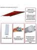 MCW Elektrische Kassettenmarkise H123, Polyester gelb, Rahmen anthrazit