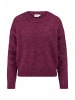 Hessnatur Hessnatur Strick Pullover Relaxed aus Alpaka mit Bio-Baumwolle in fuchsia