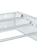relaxdays Wand-Wäscheständer in Weiß - 80 cm