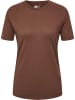 Hummel Hummel T-Shirt S/S Hmlmt Yoga Damen Atmungsaktiv Leichte Design in NUTMEG