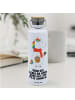Mr. & Mrs. Panda Trinkflasche Einhorn Pilz mit Spruch in Weiß