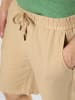 FYNCH-HATTON Shorts mit Leinen-Anteil in sand