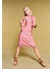CARTOON Midikleid mit Stehkragen in Rosa/Taupe