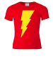 Logoshirt T-Shirt Shazam-Logo in rot