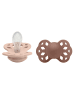 BIBS Schnuller 2er Pack Infinity in braun