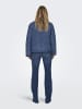 ONLY Steppjacke in Medium Blue Denim