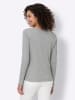 Heine V-Shirt in hellgrau-meliert