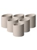 Villeroy & Boch 6er Set Duftkerzen Energy New Moon Home ø 8,6 x 9,1 cm in beige