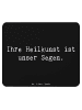 Mr. & Mrs. Panda Mauspad Spruch Arzt Segen mit Spruch in Schwarz