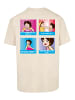 F4NT4STIC Heavy Oversize T-Shirt Heidi Logo Heroes of Childhood in sand