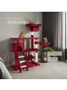 tectake Katzenbaum Marcel 141 cm Diverse Farben - Weinrot