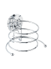 Wenko Haartrockner Halter Turbo-Loc in Silbern, (B) 5 x (H) 15 x (L) 11,5 cm