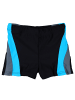 Aquarti Jungen Kinder Badehose Seitliche Paspel in schwarz Modell 1