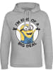 Minions Hoodie in Grau