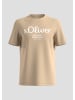 s.Oliver T-Shirt kurzarm in Beige