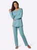 Comtessa Schlafanzug in ozean-dunkelblau-bedruckt