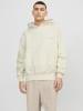 Jack & Jones Kapuzenpullover in Antique White