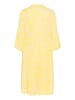 Kaffe Kleid KAhera A-shape in Straw/Chalk/Black Petit Fleur