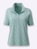 WITT WEIDEN Poloshirt in mint-aquapetrol-getupft