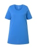 Ulla Popken Longshirt in pfauenblau