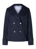 More & More kurze, kastige Trench-Jacke in marine