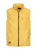 Camel Active Outdoor Weste aus wasserabweisendem Material in Sonnengelb