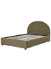 Beliani Doppelbett VAUCLUSE in Grün - (W) 154 x (H) 112 x (L) 214 cm