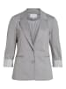 Vila Blazer in Light Grey Melange