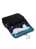 Mr. & Mrs. Panda Waschtasche Einhorn Sternenhimmel Design mit Sp... in Weiß