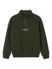 name it Troyer Sweatshirt NKMBRODY ZIP BRU in rosin