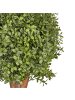 Beliani Kunstpflanze BUXUS BALL TREE in Grün/Schwarz/Braun