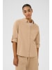 Kaffe Langarm - Hemd KAnaya Regular fit in Classic Sand
