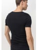 Hessnatur T-Shirt Fitted 2er Pack in schwarz